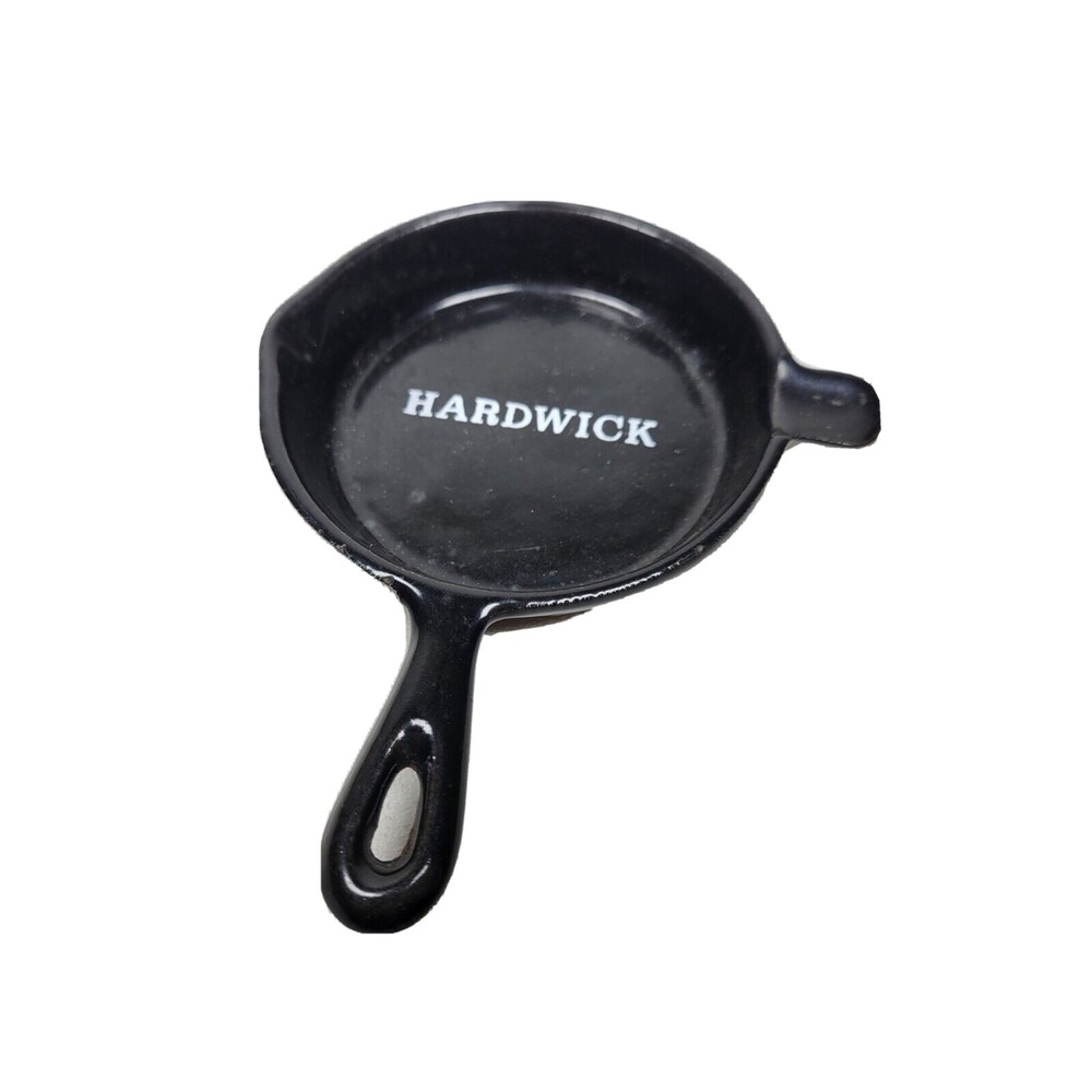 Hardwick Oven Company Advertising Vintage Enameled Cast Iron Ashtray Skillet